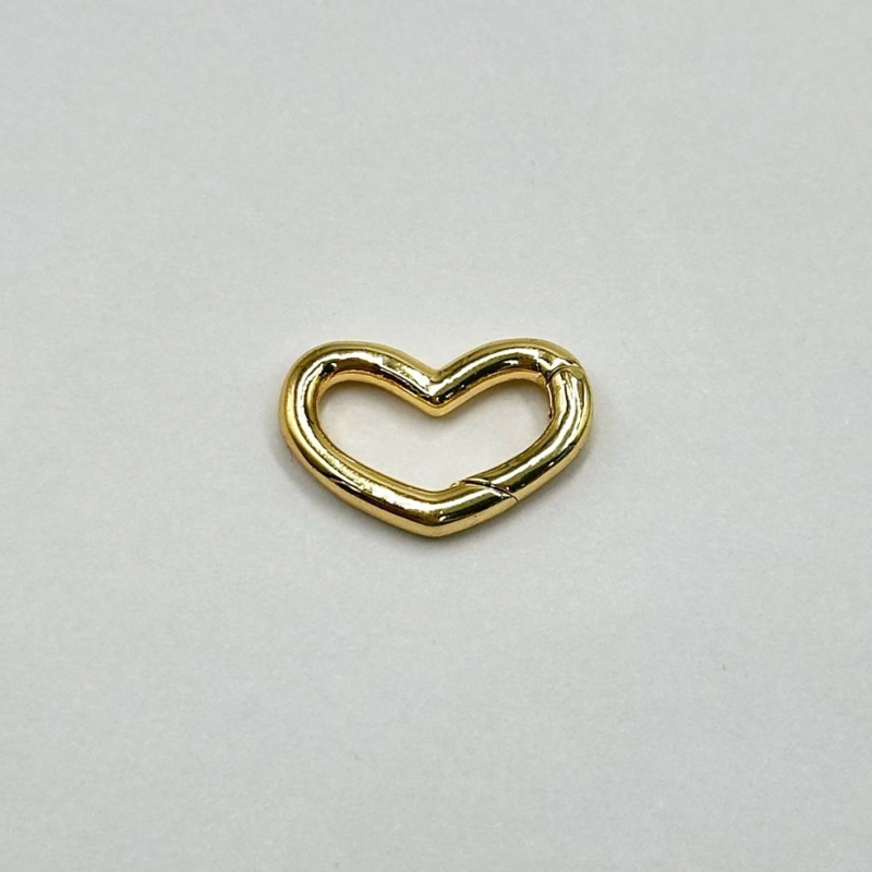 Карабин размер 16,9*11,2мм цвет золото