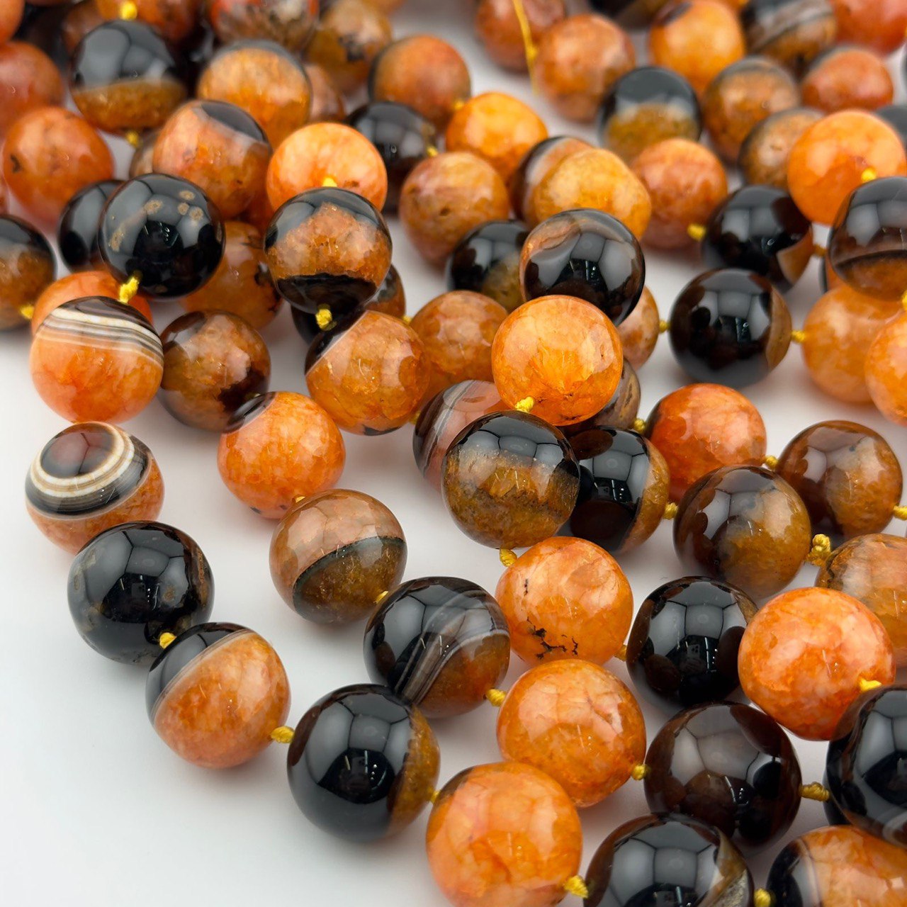 Агат размер 18мм натуральный камень