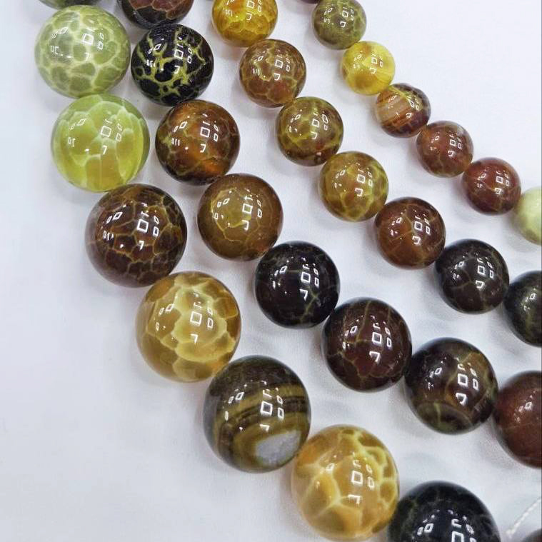 Бусины Халцедон размер 8мм 10мм 12мм 14мм натуральный камень